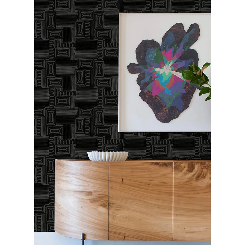 RoomMates Emily Rayna Pathways Peel & Stick Wallpaper