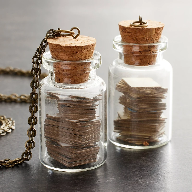 Found Objects Clear Glass Bottles by Bead Landing™