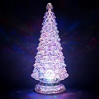 16" Illuminated Kaleidoscope Tree Tabletop Accent