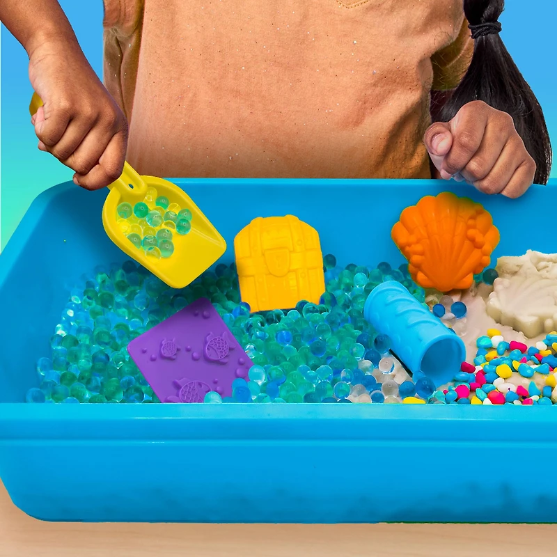 Horizon Made by Me Sea Life Sand Castle Sensory Bin