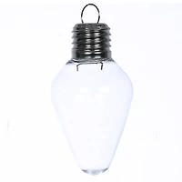 3.75" Clear DIY Plastic Light Bulb Ornament by Make Market®