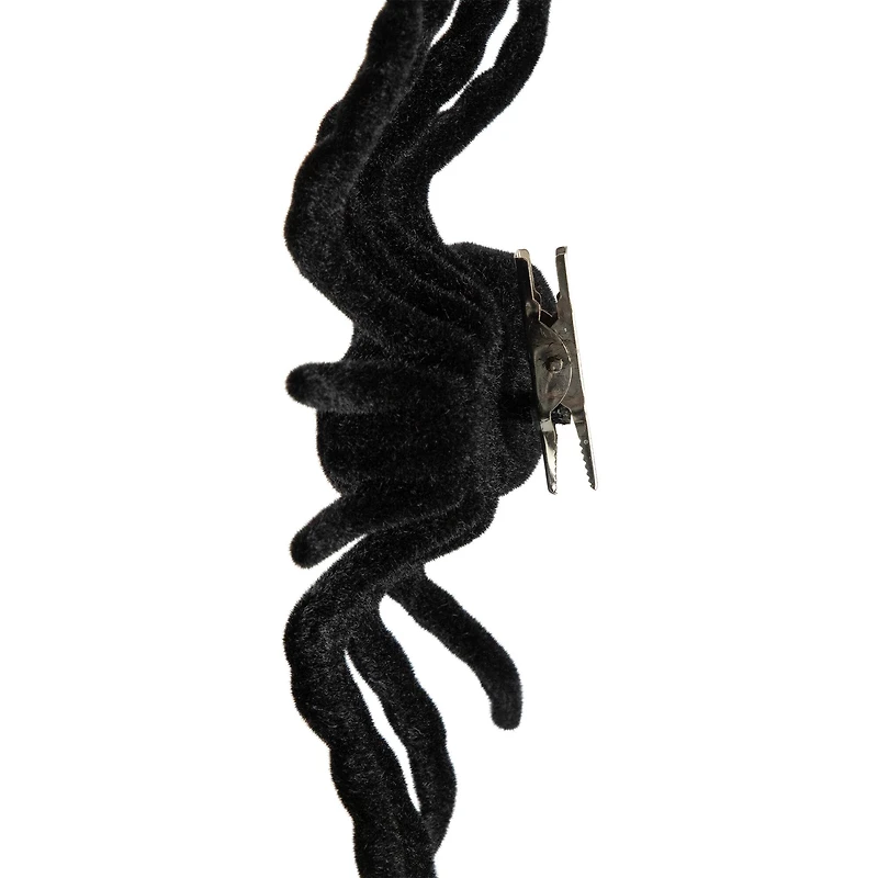 Spiders Halloween Clip-on Decorations - 9.5" - Set of 5
