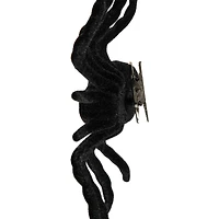 Spiders Halloween Clip-on Decorations - 9.5" - Set of 5