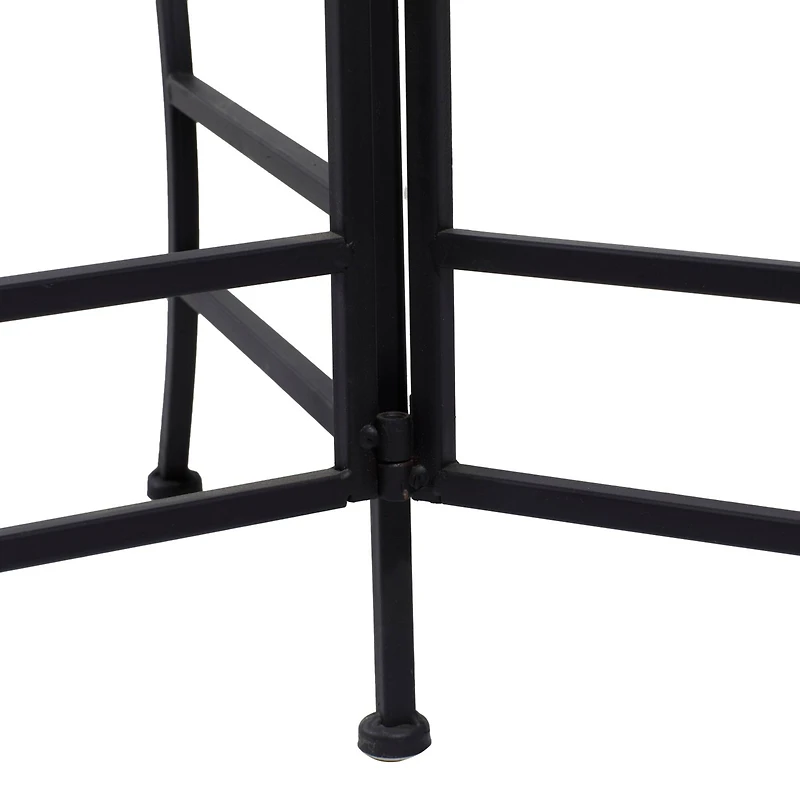 2ft. Black Metal Traditional Plantstand