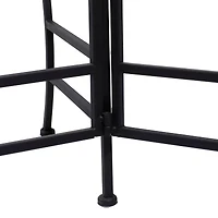 2ft. Black Metal Traditional Plantstand