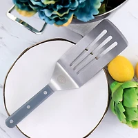Martha Stewart Gray High-Carbon Stainless Steel Slotted Turner