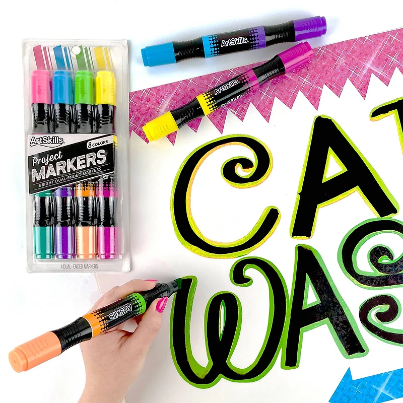 ArtSkills® Dual Ended Chisel Tip Marker Set