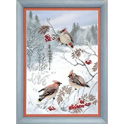 Crystal Art Winter Treat Embellished Stitch Kit