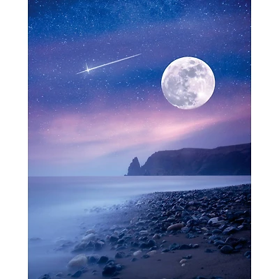 8" x 10" Celestial Beach Canvas Paint Kit by Craft Smart®