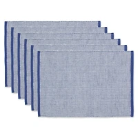 DII® Eco-Friendly Fine Ribbed Placemats