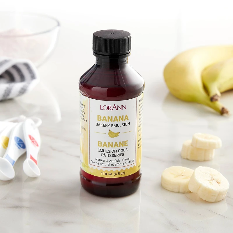 LorAnn Banana Bakery Emulsion, 4oz.