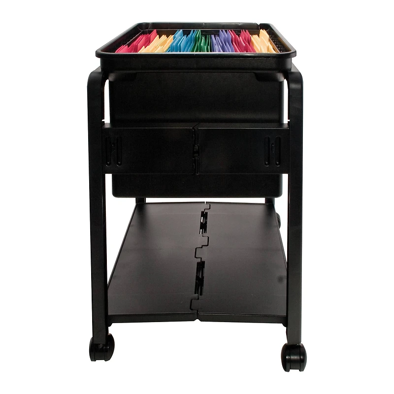 Innovative Storage Designs Folding Mobile File Cart