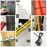 Black Floral Cable Ties, 20ct. by Ashland®