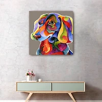 Party Doxy Canvas Giclee