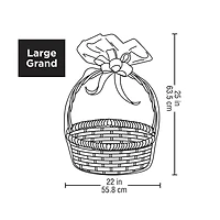 12 Packs: 12 ct. (144 total) Clear Basket Gift Bags by Celebrate It