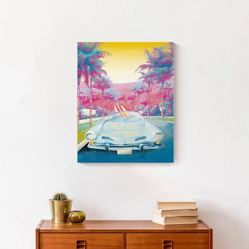 Beach Convertible 16" x 20" Canvas Wall Art