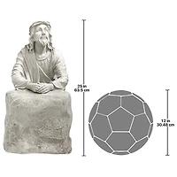 Design Toscano 25" Jesus in the Garden of Gethsemane Statue