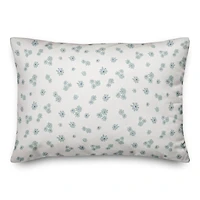 Daisy Pattern Throw Pillow