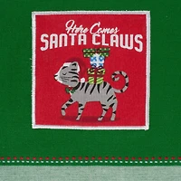 DII® Christmas Kitty Embellished Dishtowel Set