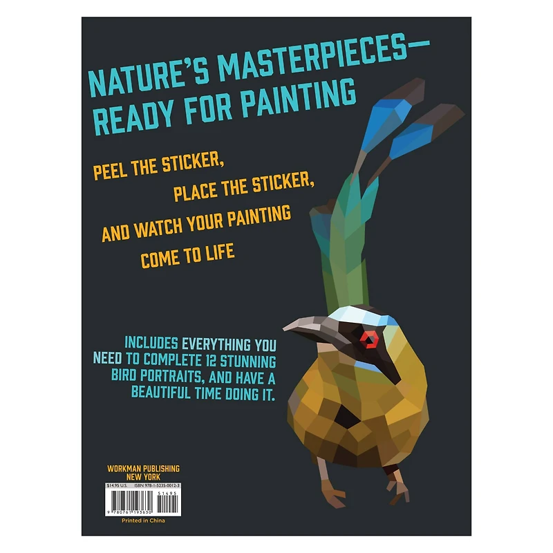 Workman Publishing Birds Paint by Sticker™ Book