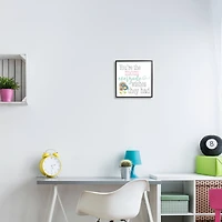 Stupell Industries Mom Everyone Wishes For Floral Framed Giclee Art