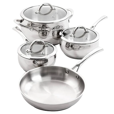 Oster Derrick 7 Piece Stainless Steel Cookware Set