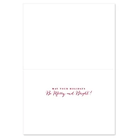 JAM Paper 5" x 7" Merry Pines Cards & Matching Envelopes Set, 16ct.