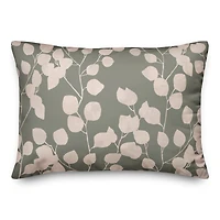 Sage Eucalyptus Throw Pillow