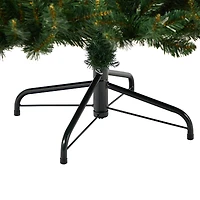 7ft. Pre-Lit Northern Rocky Spruce Artificial Christmas Tree, Clear LED Lights