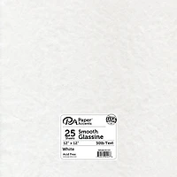 PA Paper™ Accents White 12" x 12" Glassine Paper, 25 Sheets