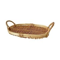 16.5" Natural Oval Willow Basket by Ashland®