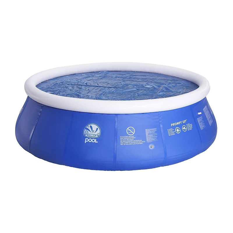 Pool Central 6.25ft. Round Floating Solar Swimming Pool Cover