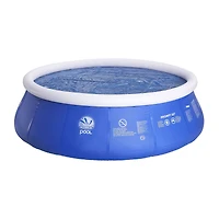 Pool Central 6.25ft. Round Floating Solar Swimming Pool Cover