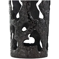 31" Contemporary Aluminum Melting Drip Vase