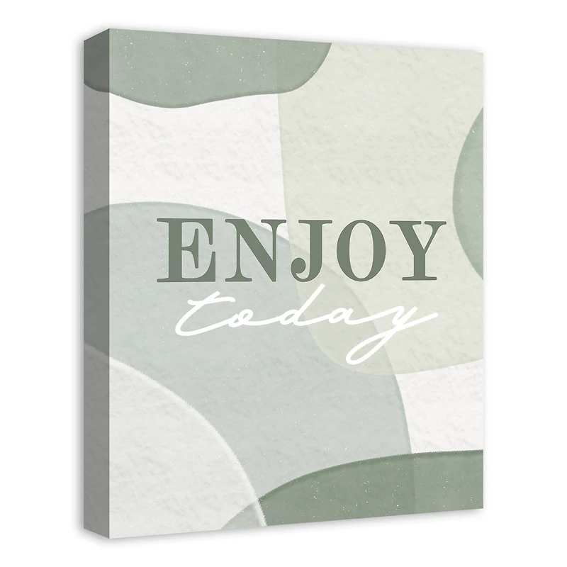 Enjoy Today 16" x 20" Canvas Wall Art