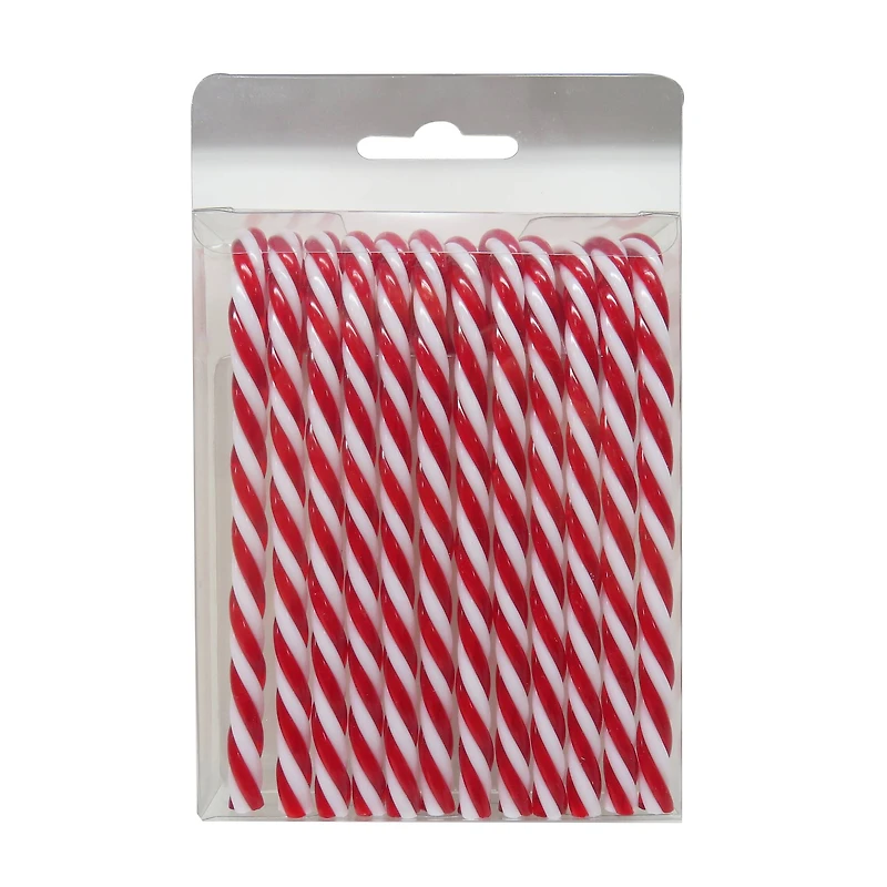 12 Pack 6" Plastic Candy Cane Ornaments by Ashland®