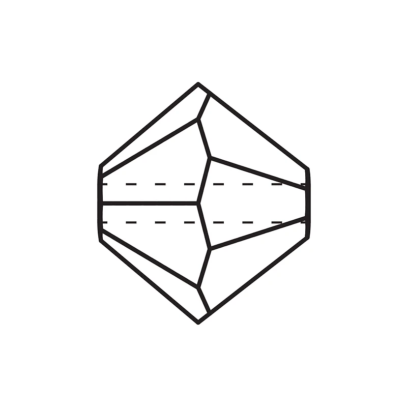 John Bead Preciosa 6mm Czech Crystal Rondelle Beads