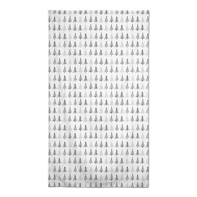 102" Christmas Tree Sketches Tablecloth