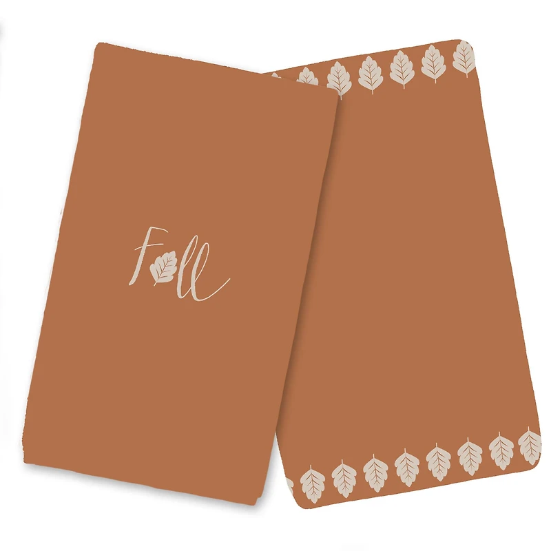 Fall Leaf Tea Towel Set