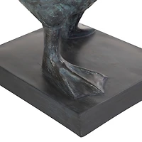 Blue Bird Sculpture Set