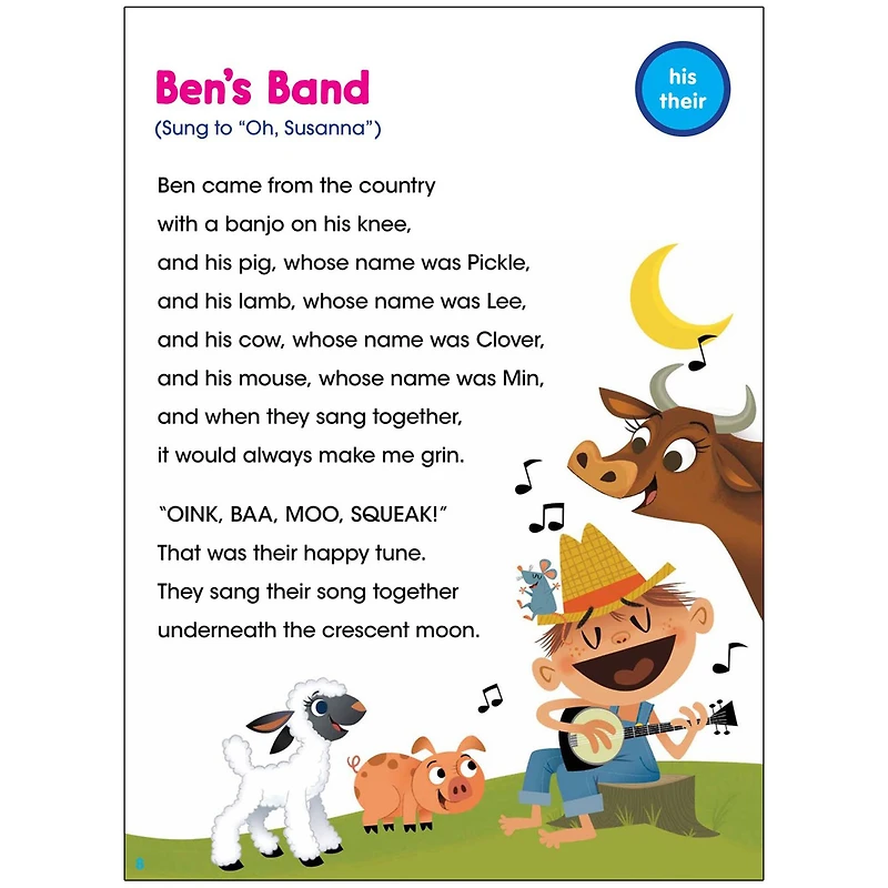Scholastic® Sight Word Songs Flip Chart & CD