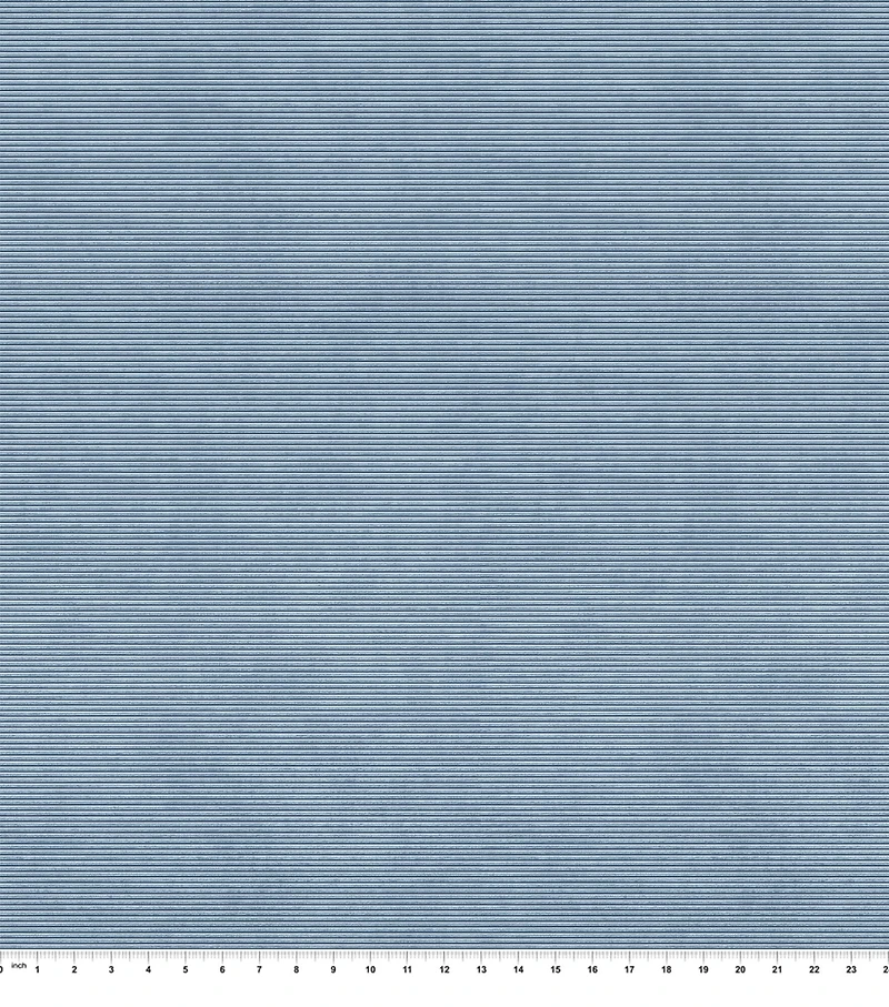 Springs Creative Modern Coastal Chambray Blue Valli Stripe Mohair Fabric