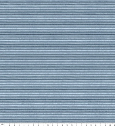 Springs Creative Modern Coastal Chambray Blue Valli Stripe Mohair Fabric