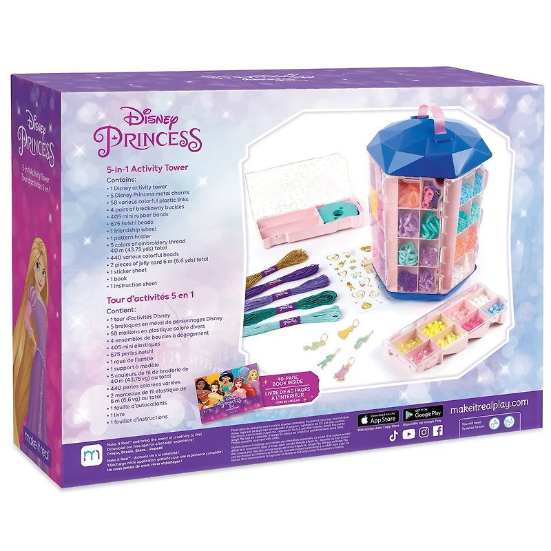 Make It Real™ Disney® Princess 5-in-1 Activity Tower Kit