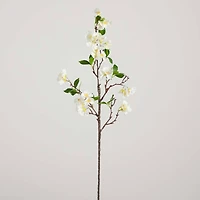 38" White Blossom Flower Stems, 3ct.