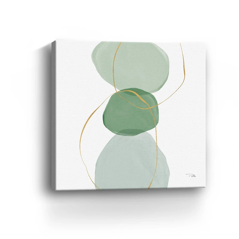 Pastel Circles III Canvas Giclee