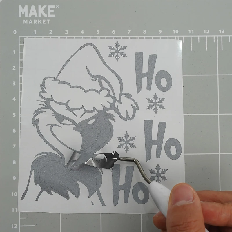 Reflective Silver Permanent Vinyl by Make Market®