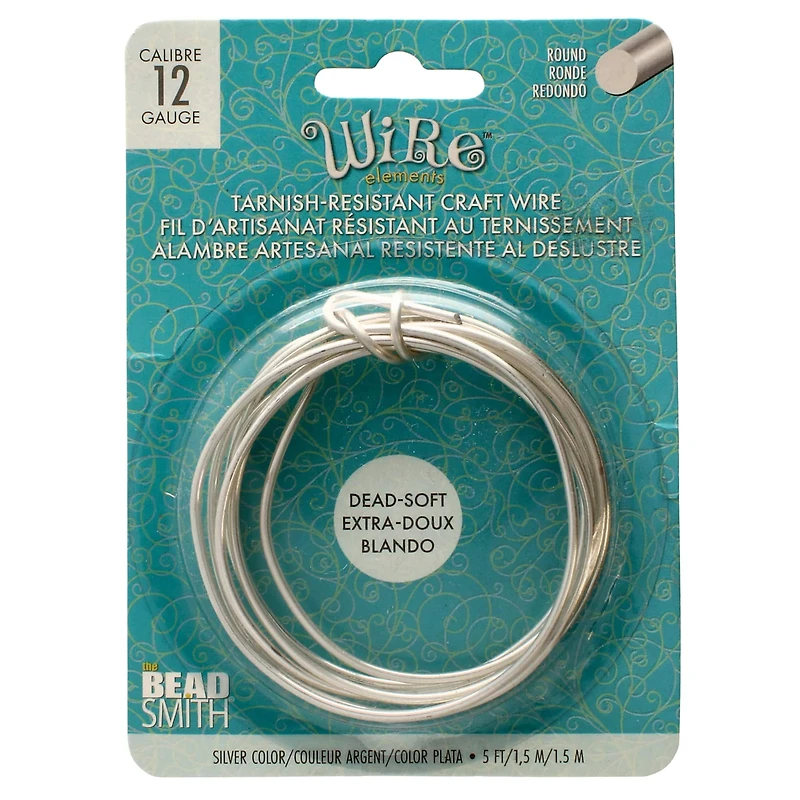 The Beadsmith® Wire Elements™ Gauge Silver Tarnish Resistant Soft Temper Wire