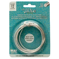The Beadsmith® Wire Elements™ Gauge Silver Tarnish Resistant Soft Temper Wire