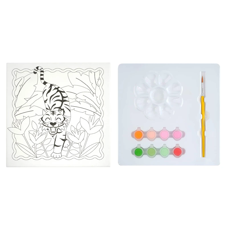 Tiger Canvas Painting Kit by Creatology™